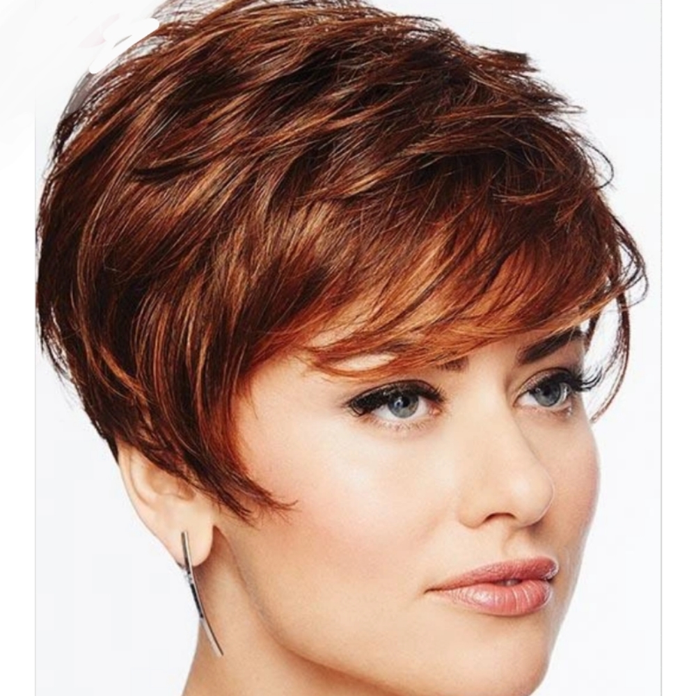 🆕 Perfect Pixie Wig Glazed Cinnamon